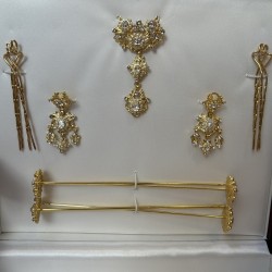 ADEREZO 127 CRISTAL ORO