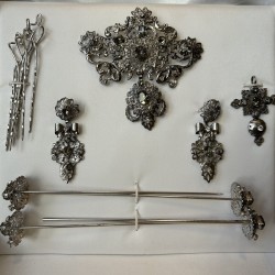 ADEREZO VENUS CRISTAL PLOMO